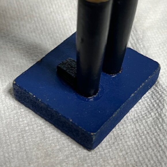 Christmas Wooden Table Nutcracker Style Decor Soldier Holiday 8.75"Tall - Picture 15 of 16